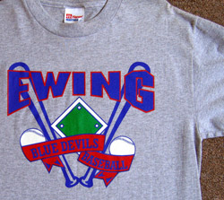 Ewing Baseball Shirt